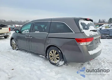 2016 Honda Odyssey Ex from USA, damaged, VIN 5FNRL5H4XGB112495